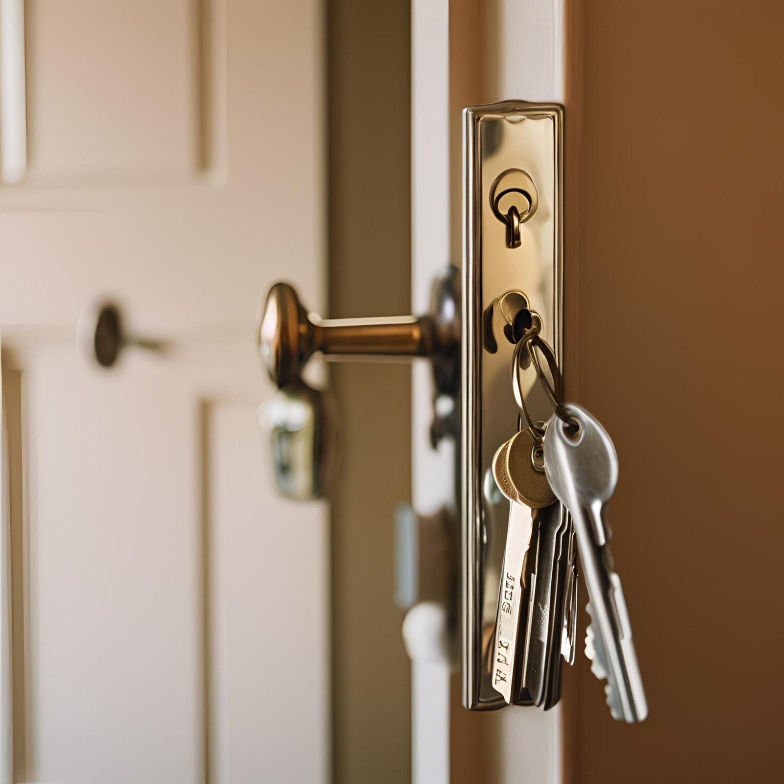 keys-from-room-hotel-door-stock-photo